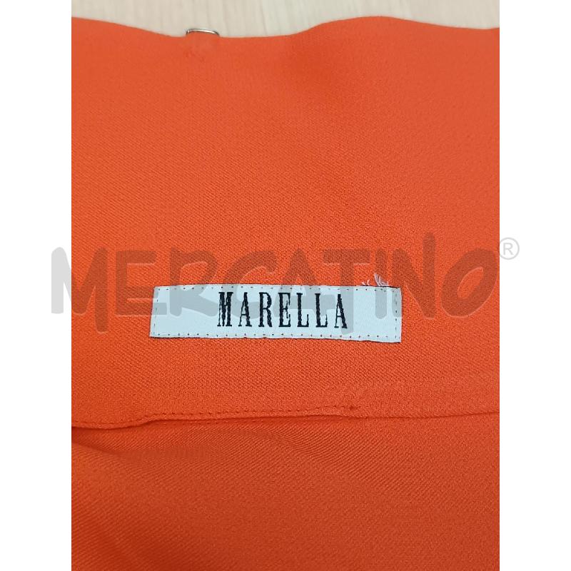 COMPLETO DONNA MARELLA ARANCIONE GIACCA+GONNA  | Mercatino dell'Usato Torino tenivelli 5