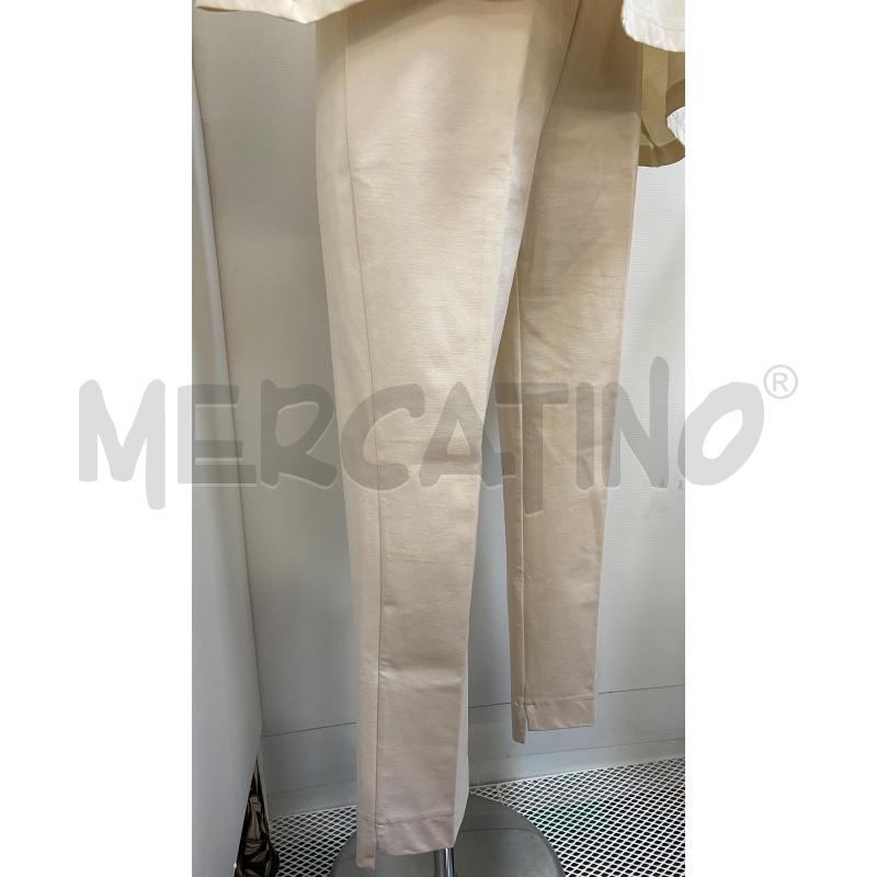 COMPLETO DONNA MINA BEIGE PANTALONE+BLUSA OVERSIZE  | Mercatino dell'Usato Torino tenivelli 3