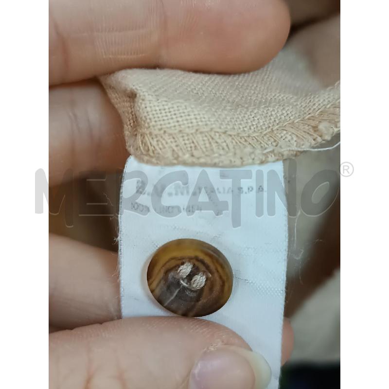 COMPLETO DONNA MISSECELLI LES COPAINS DI LINO BEIGE PANTALONE + CANOTTA  | Mercatino dell'Usato Torino tenivelli 4