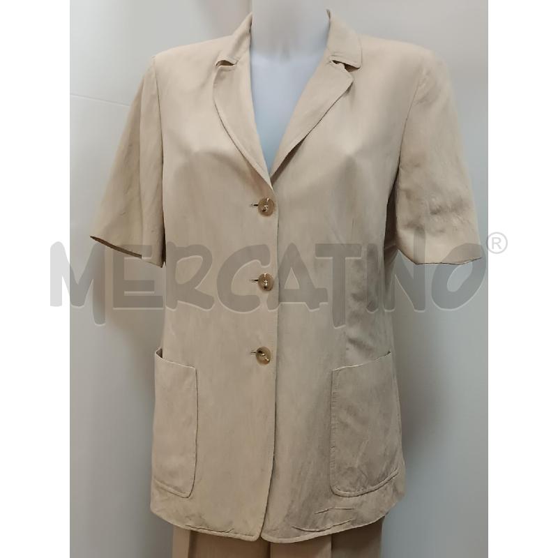 COMPLETO DONNA PER TE KRIZIA MISTOLINO E VISCOSA PANTALONE + GIACCA  | Mercatino dell'Usato Torino tenivelli 2