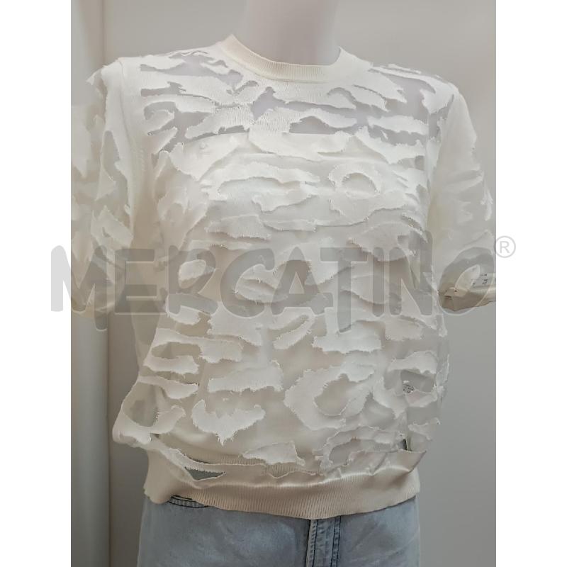 COMPLETO DONNA SEVENTY TOP + MAGLIETTA FANTASIA ZEBRATA TRASPARENTE  | Mercatino dell'Usato Torino tenivelli 1