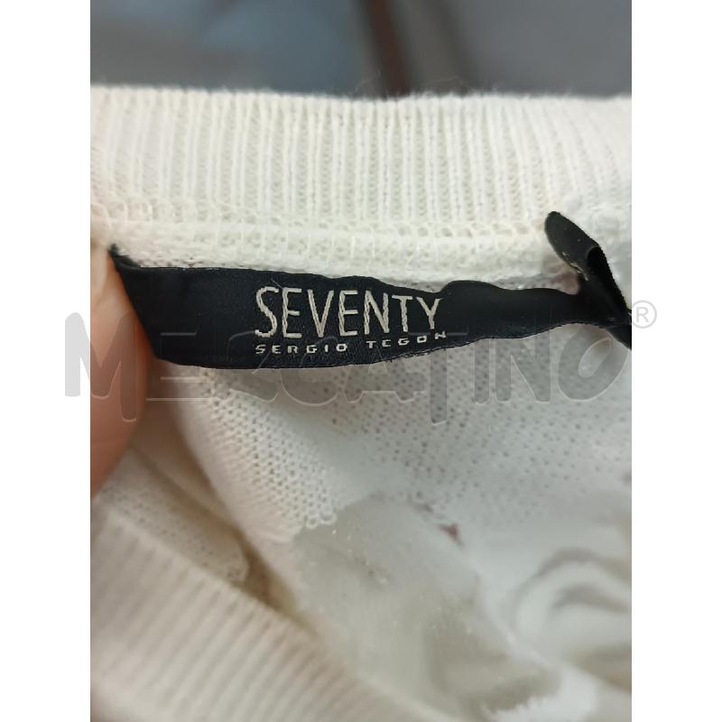 COMPLETO DONNA SEVENTY TOP + MAGLIETTA FANTASIA ZEBRATA TRASPARENTE  | Mercatino dell'Usato Torino tenivelli 5