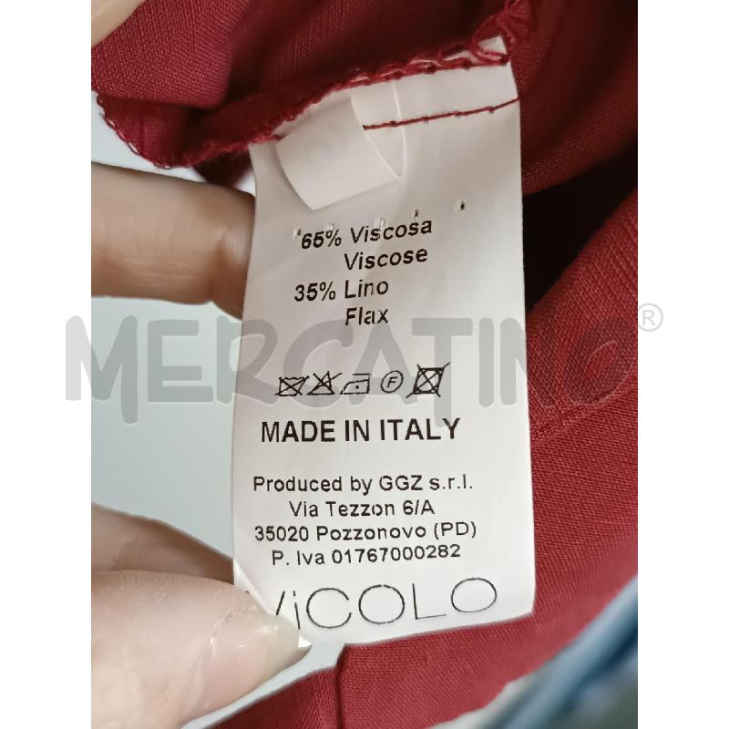 COPRI SPALLA VICOLO MISTOLINO BORDEAUX 1/2 MANICA | Mercatino dell'Usato Torino tenivelli 4