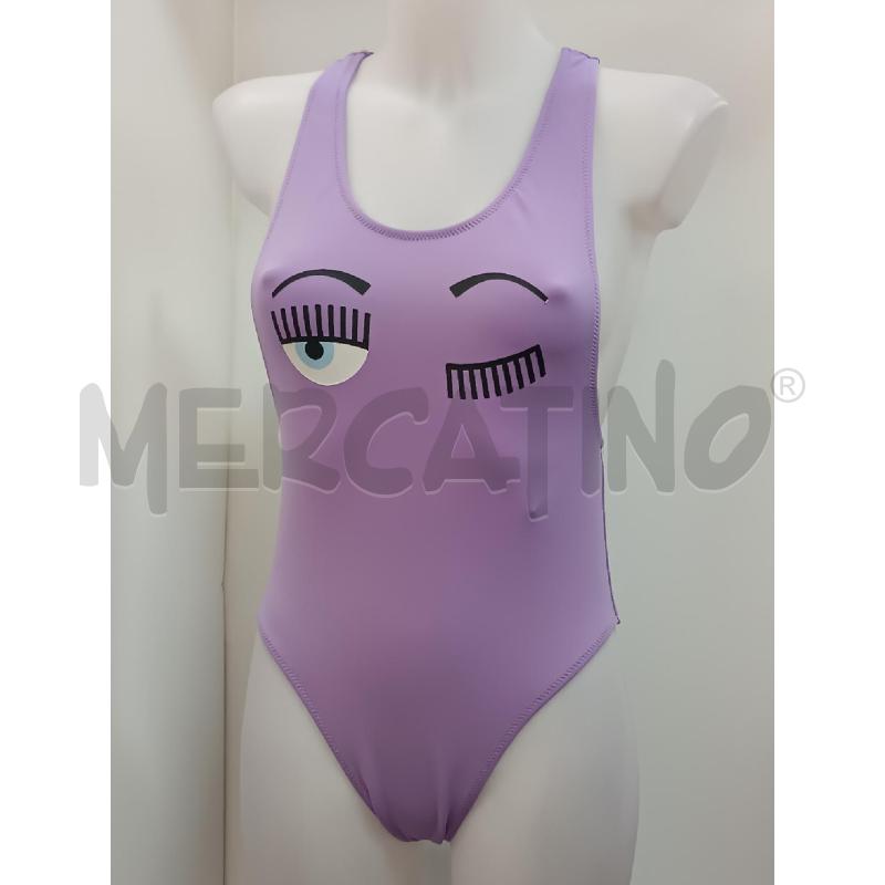 COSTUME DA BAGNO DONNA CHIARA FERRAGNO VIOLA OCCHI  | Mercatino dell'Usato Torino tenivelli 1