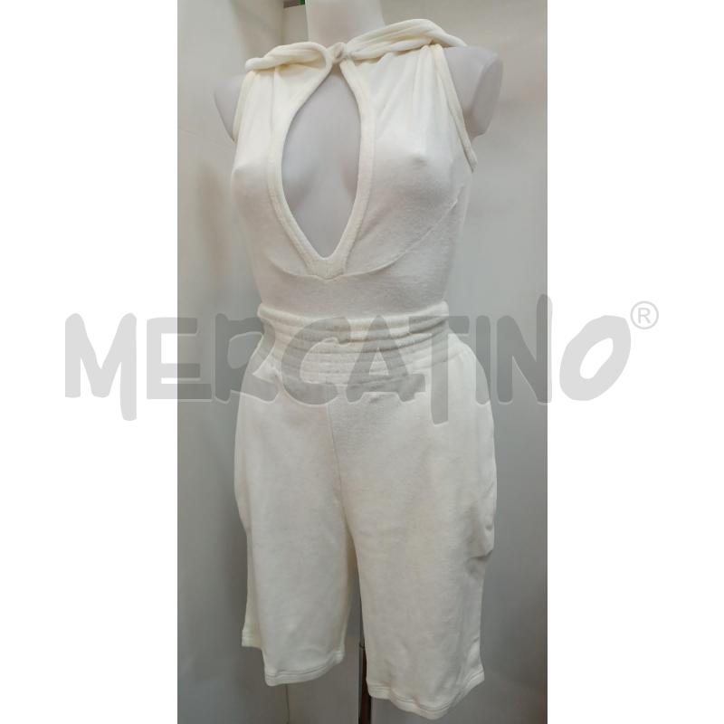 COSTUME DONNA CON BERMUDA VALENTINO BIANCA IN SPUGNA  | Mercatino dell'Usato Torino tenivelli 1