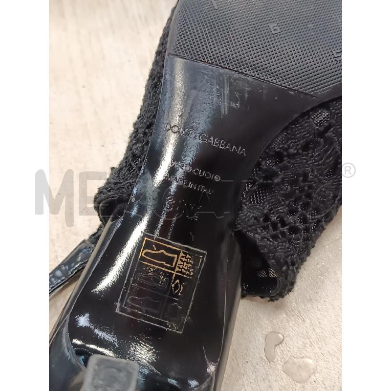 DECOLLETE DOLCE&GABBANA NERO PIZZO  | Mercatino dell'Usato Torino tenivelli 4