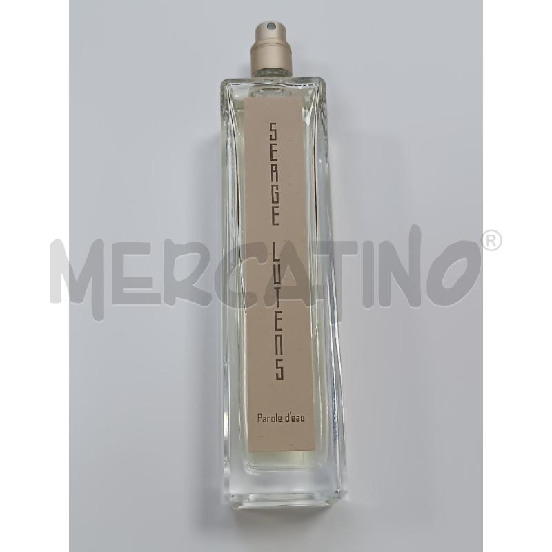 EAU DE PARFUME SERGE LUTENS PAROLE D'EAU | Mercatino dell'Usato Torino tenivelli 1