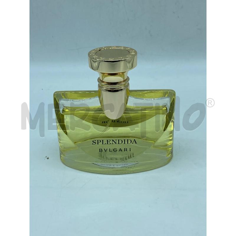 EAU DE PARFUME SPLENDIDA BULGARI IRIS D'OR  | Mercatino dell'Usato Torino tenivelli 1