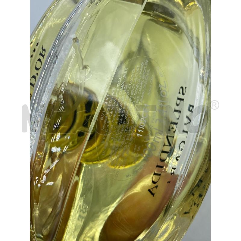 EAU DE PARFUME SPLENDIDA BULGARI IRIS D'OR  | Mercatino dell'Usato Torino tenivelli 4