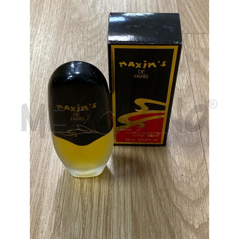 EAU DE TOILETTE MAXIM'S DE PARIS  | Mercatino dell'Usato Torino tenivelli 1