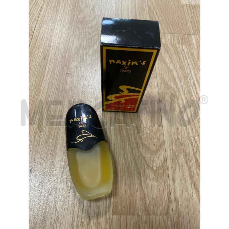 EAU DE TOILETTE MAXIM'S DE PARIS  | Mercatino dell'Usato Torino tenivelli 2