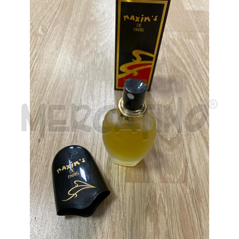 EAU DE TOILETTE MAXIM'S DE PARIS  | Mercatino dell'Usato Torino tenivelli 3