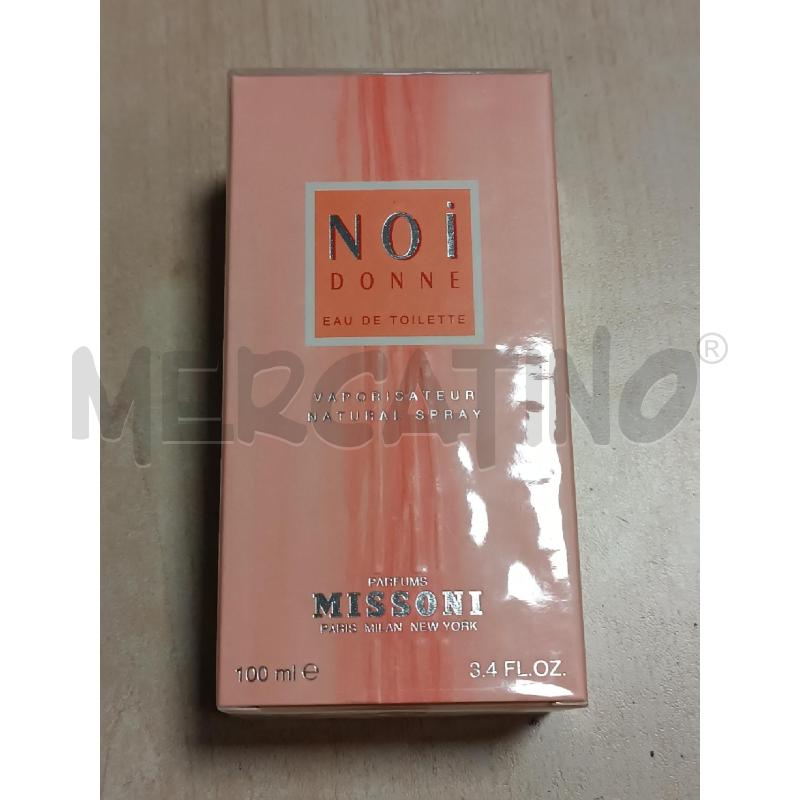 EAU DE TOILETTE NOI DONNE MISSONI  | Mercatino dell'Usato Torino tenivelli 1