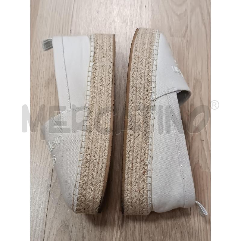 ESPADRILLAS DONNA CALVIN KLEIN JEANS BEIGE  | Mercatino dell'Usato Torino tenivelli 2