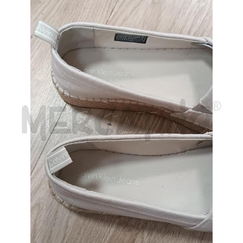 ESPADRILLAS DONNA CALVIN KLEIN JEANS BEIGE  | Mercatino dell'Usato Torino tenivelli 4
