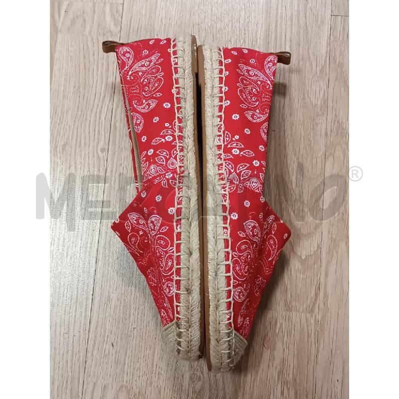 ESPADRILLAS DONNA RALPH LAUREN ROSSE FANTASIA ARABESCHE  | Mercatino dell'Usato Torino tenivelli 5