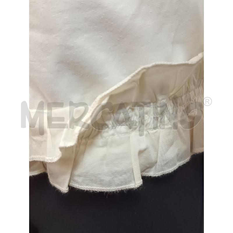 FELPA DONNA MATHILDA J BIANCA FROUFROU IN BASSO  | Mercatino dell'Usato Torino tenivelli 3