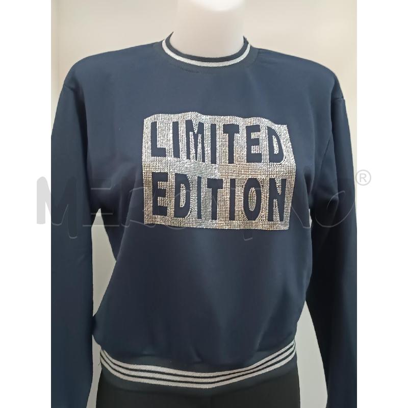 FELPA DONNA NATHILDA J BLUNOTTE SCRITTA STRASS LIMITED EDITION  | Mercatino dell'Usato Torino tenivelli 1