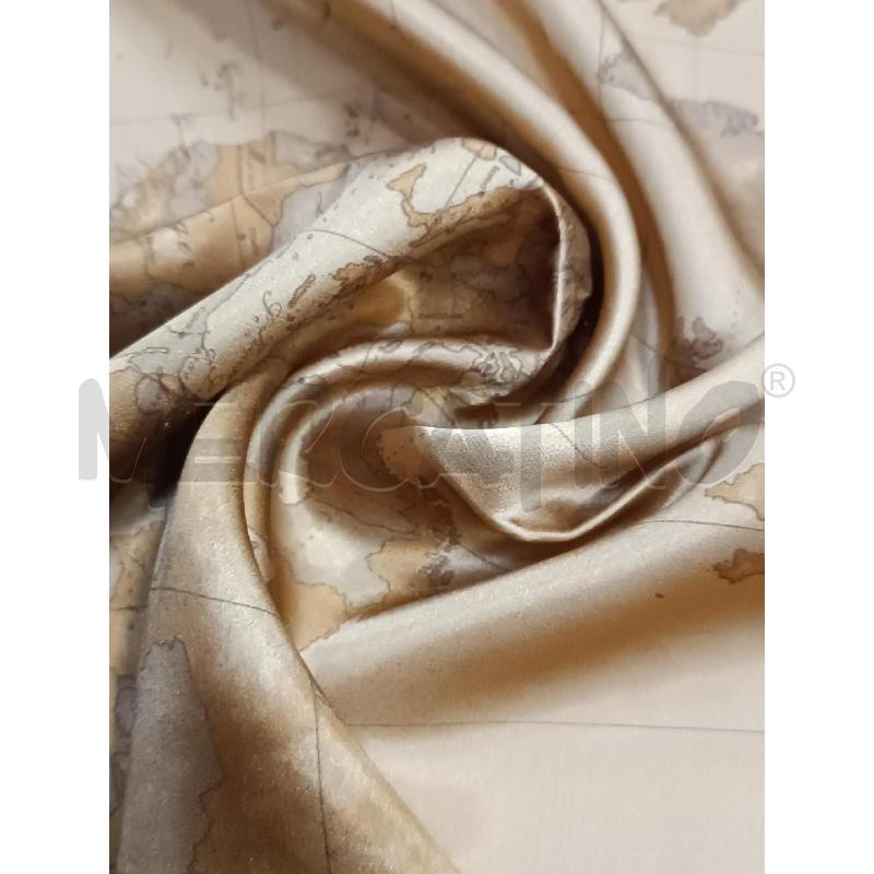 FOULARD ALVIERO MARTINI PRIMA CLASSE MARRONE STAMPA GEOCLASSIC | Mercatino dell'Usato Torino tenivelli 5