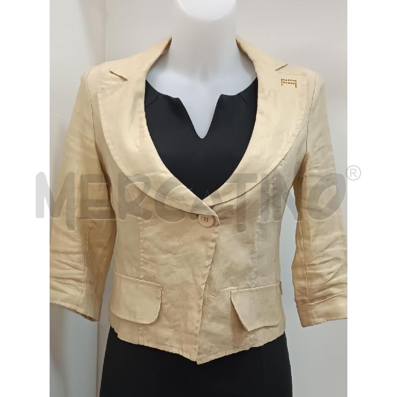 GIACCA DONNA ARTIGLI MADE IN ITALY DORATA STRASS  | Mercatino dell'Usato Torino tenivelli 1