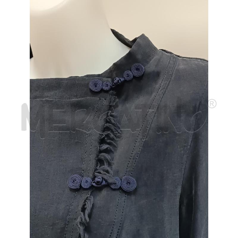 GIACCA DONNA BEATRICE F BLUNOTTE 100% CUPRO  | Mercatino dell'Usato Torino tenivelli 2