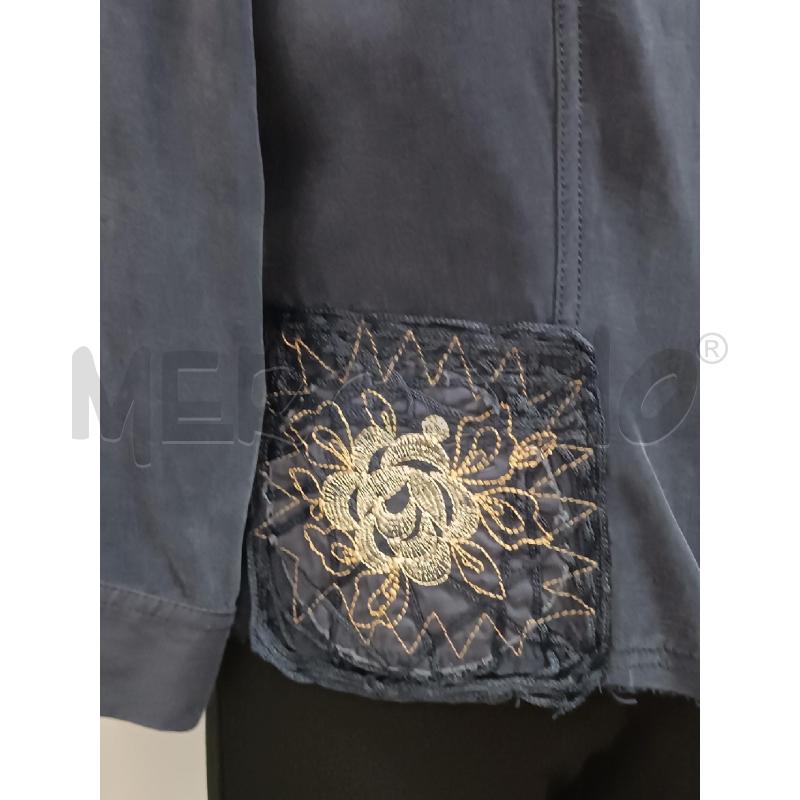 GIACCA DONNA BEATRICE F BLUNOTTE 100% CUPRO  | Mercatino dell'Usato Torino tenivelli 3