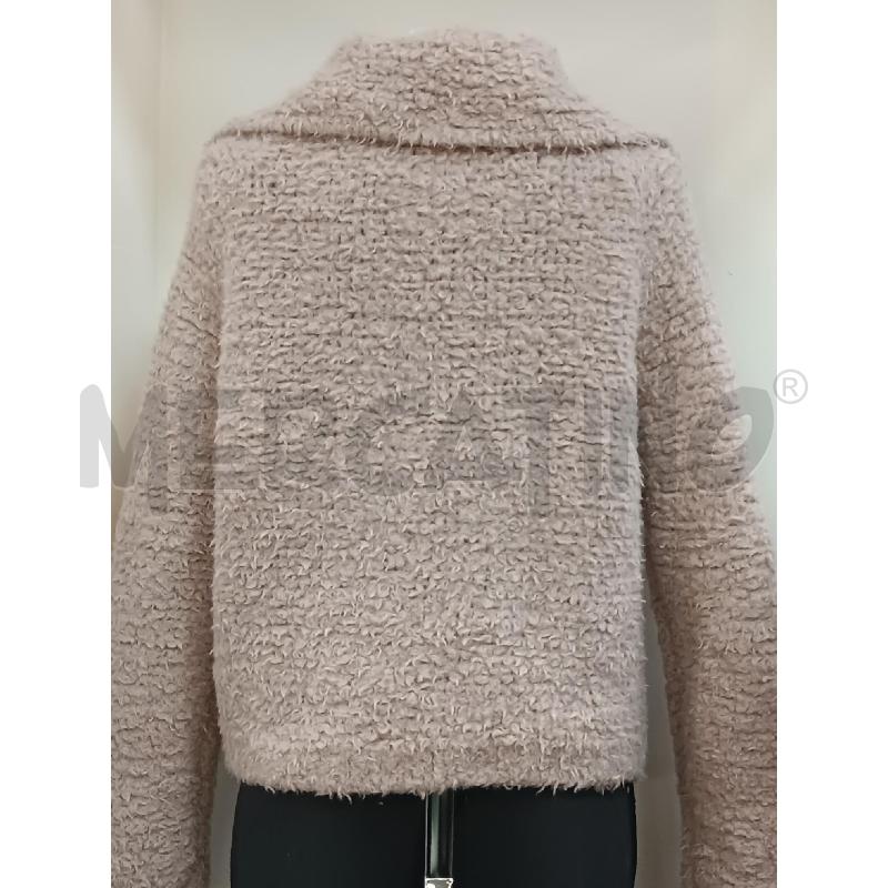 GIACCA DONNA CHIARABERTANI BOUCLE ROSANTICA LILLA  | Mercatino dell'Usato Torino tenivelli 2