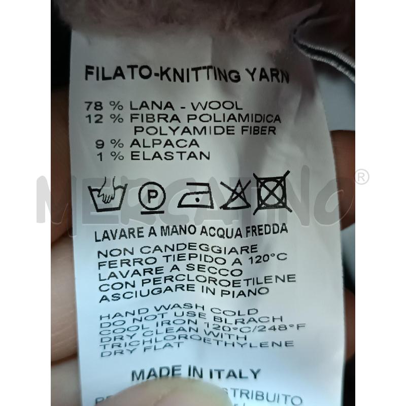 GIACCA DONNA CHIARABERTANI BOUCLE ROSANTICA LILLA  | Mercatino dell'Usato Torino tenivelli 4