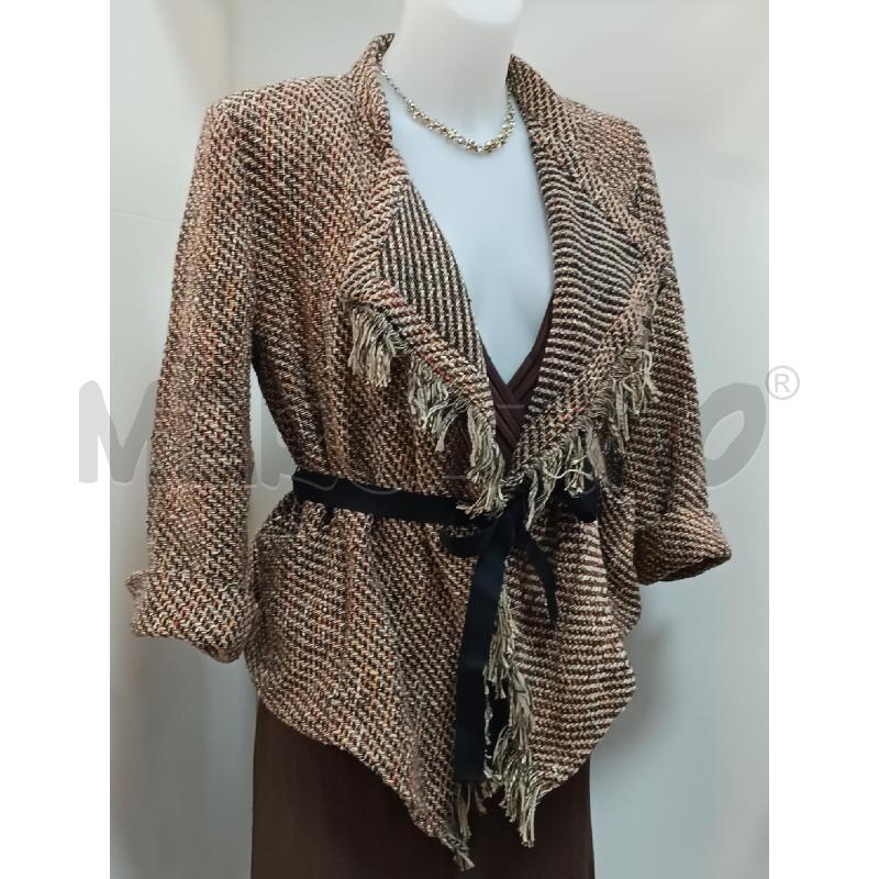 GIACCA DONNA MAX CO PUNTINI MELANGE ARANCIONI ROSSI BEIGE  | Mercatino dell'Usato Torino tenivelli 1