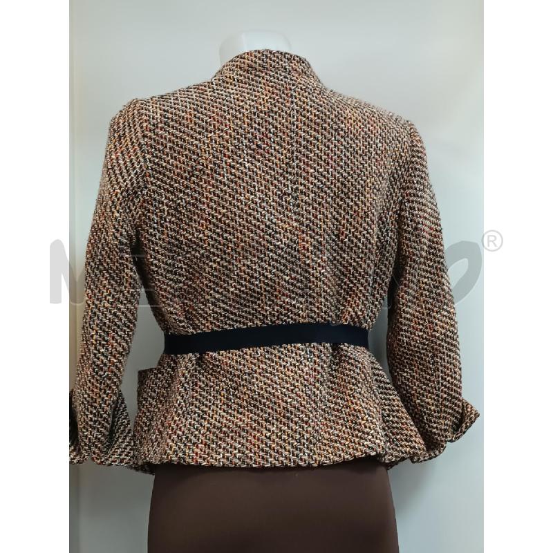 GIACCA DONNA MAX CO PUNTINI MELANGE ARANCIONI ROSSI BEIGE  | Mercatino dell'Usato Torino tenivelli 2