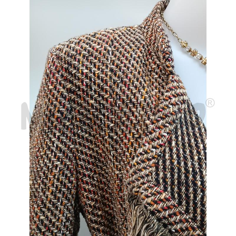 GIACCA DONNA MAX CO PUNTINI MELANGE ARANCIONI ROSSI BEIGE  | Mercatino dell'Usato Torino tenivelli 3