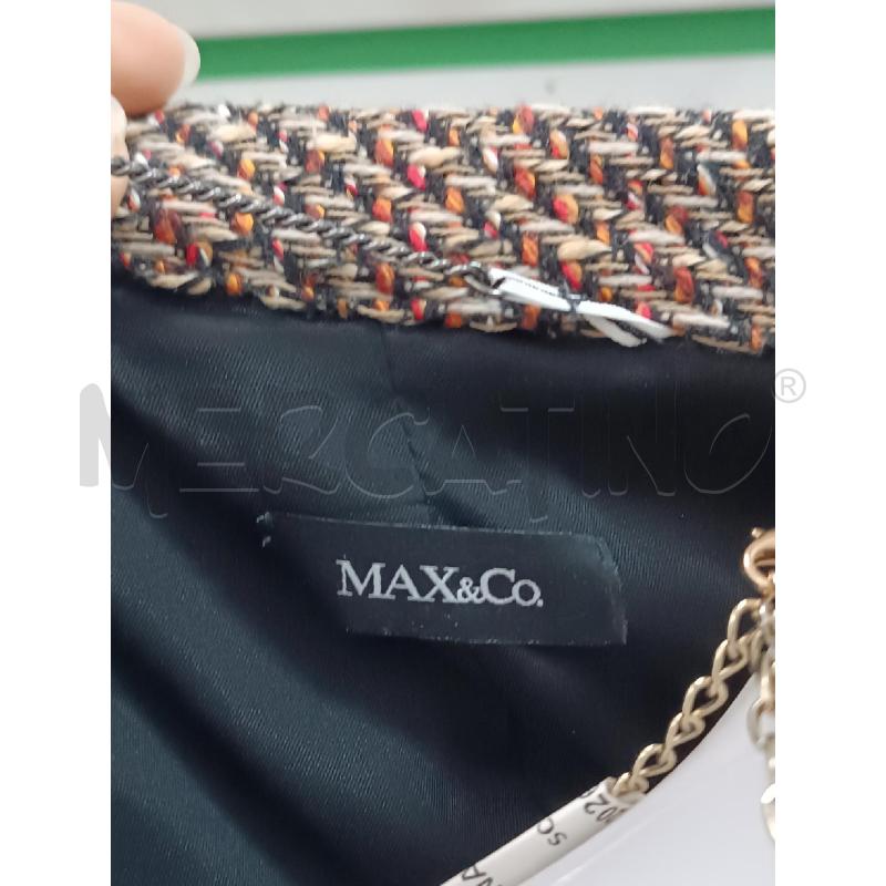 GIACCA DONNA MAX CO PUNTINI MELANGE ARANCIONI ROSSI BEIGE  | Mercatino dell'Usato Torino tenivelli 5