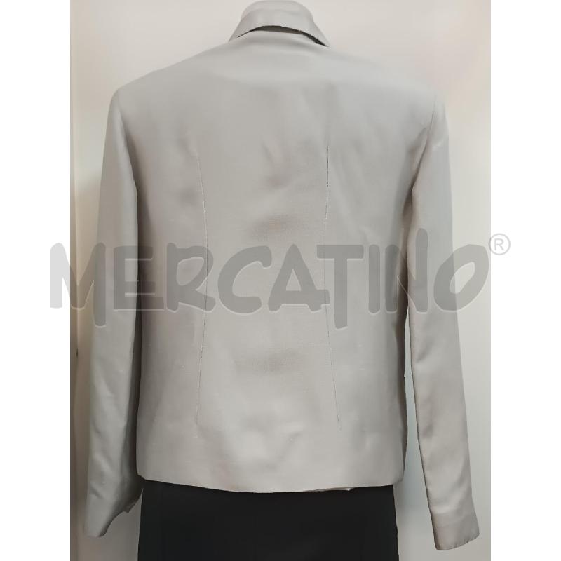 GIACCA DONNA SPORTMAX GRIGIA LINO SETA ACETATO | Mercatino dell'Usato Torino tenivelli 2
