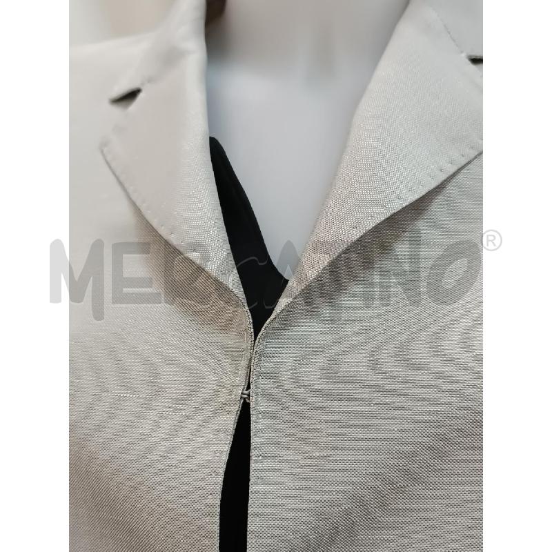 GIACCA DONNA SPORTMAX GRIGIA LINO SETA ACETATO | Mercatino dell'Usato Torino tenivelli 3