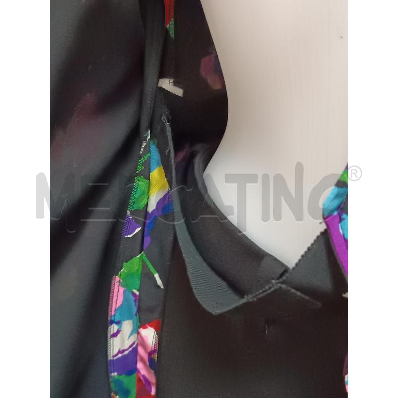GIACCA DONNA UNGARO NERA FLOREALE COLORI ACCESI  | Mercatino dell'Usato Torino tenivelli 4