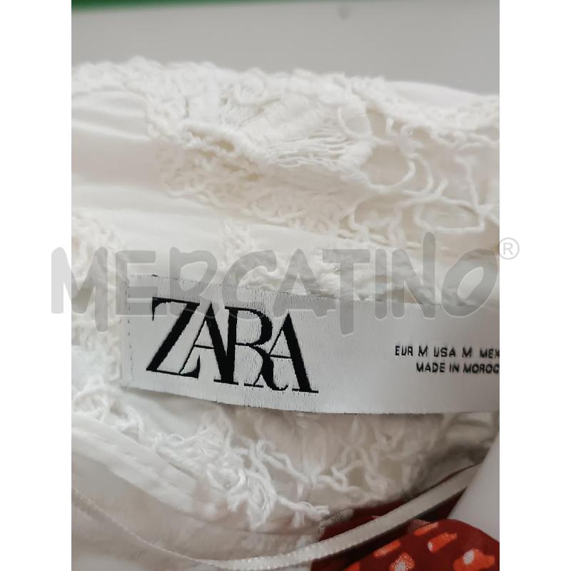 GIACCA DONNA ZARA PIZZO E MACRAME BIANCA | Mercatino dell'Usato Torino tenivelli 5