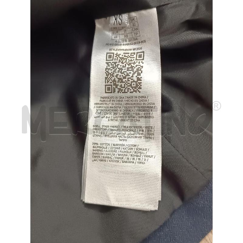 GIACCA UOMO GUESS BLUNOTTE INTERNO RASO NERO  | Mercatino dell'Usato Torino tenivelli 4