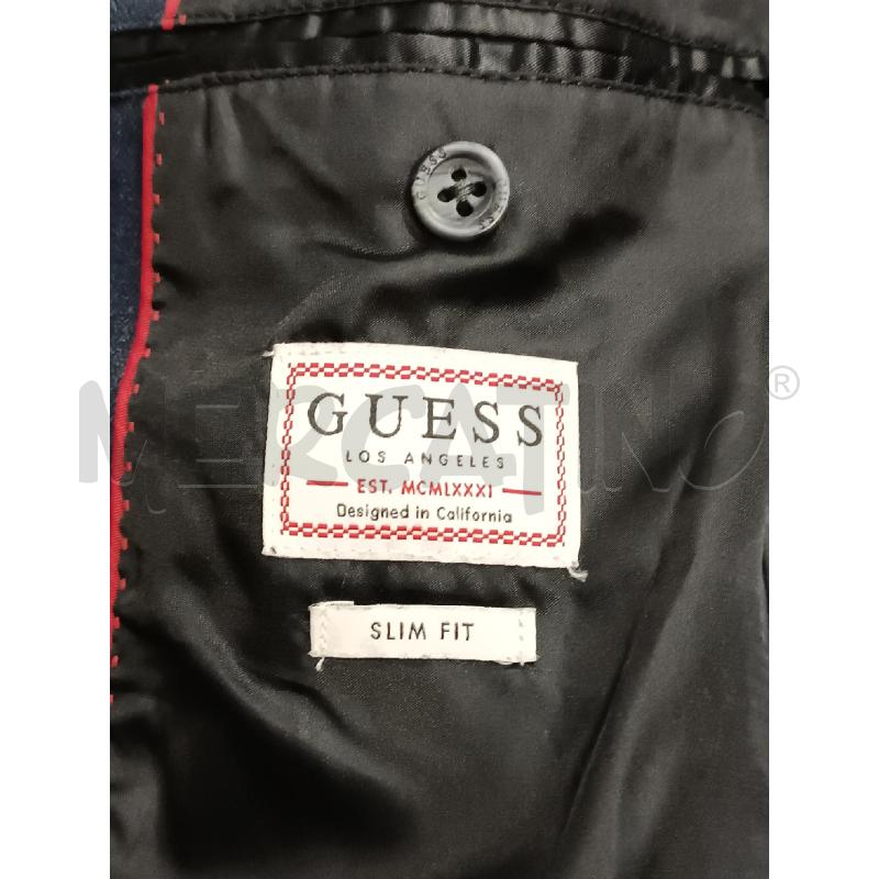 GIACCA UOMO GUESS BLUNOTTE INTERNO RASO NERO  | Mercatino dell'Usato Torino tenivelli 5