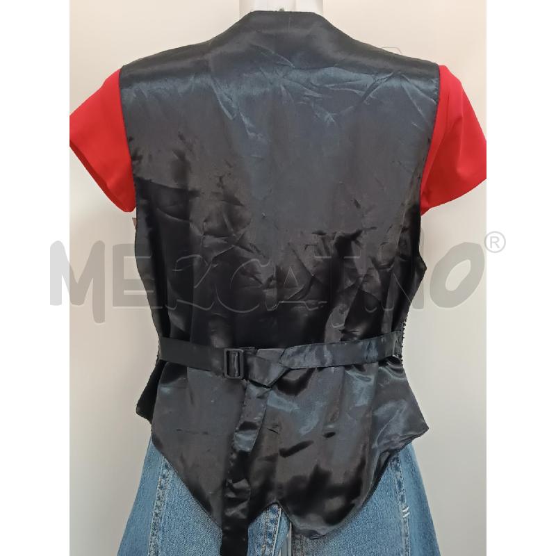 GILET UNISEX HANDMADE IN INDONESIA NERO NOTE MUSICALE E PAILLETTES   | Mercatino dell'Usato Torino tenivelli 4