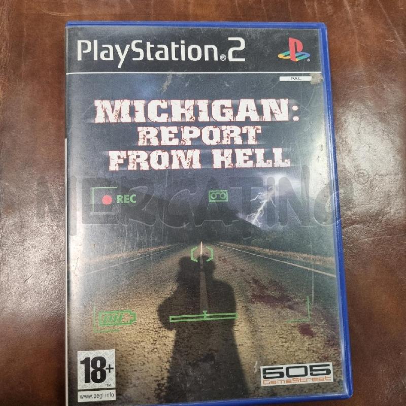 GIOCO PLAY 2 MICHIGAN : REPORT FROM HELL1 | Mercatino dell'Usato Torino tenivelli 1