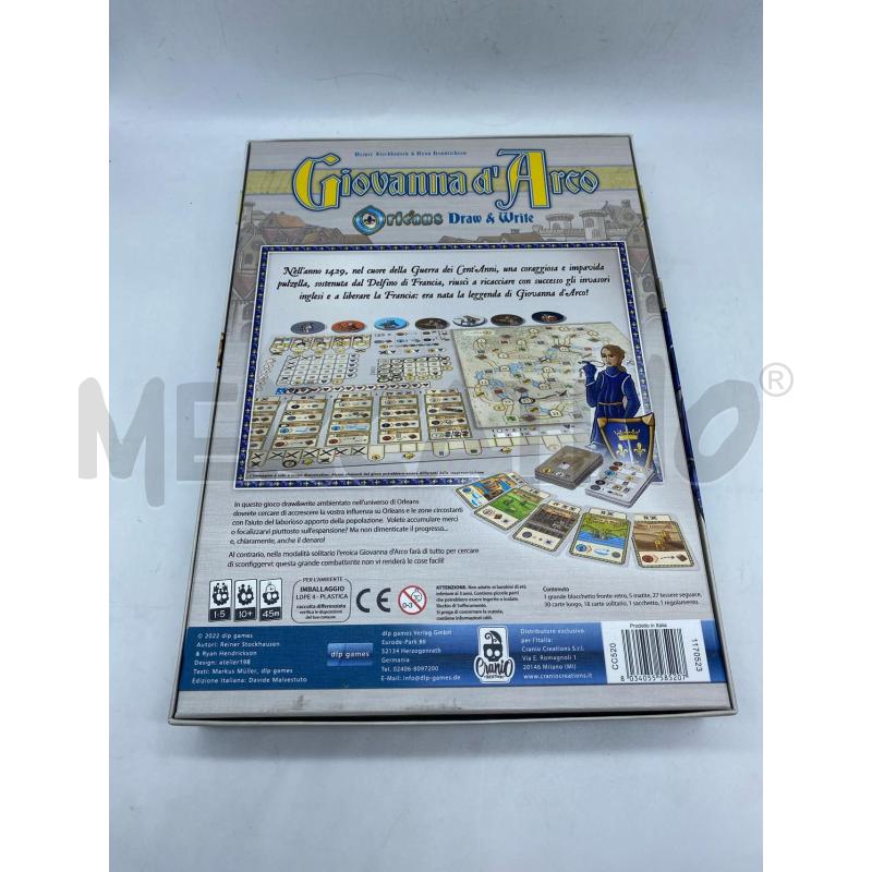 GIOCO SCATOLA GIOVANNA D'ARCO  | Mercatino dell'Usato Torino tenivelli 2