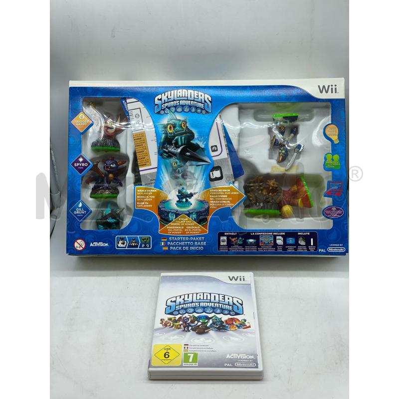 GIOCO WII SKYLANDERS SPYROS ADVENTURE CD+PIATTAFORMA CON PERSONAGGI | Mercatino dell'Usato Torino tenivelli 1