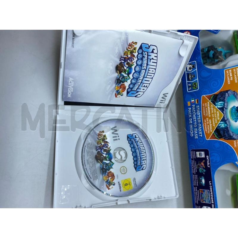GIOCO WII SKYLANDERS SPYROS ADVENTURE CD+PIATTAFORMA CON PERSONAGGI | Mercatino dell'Usato Torino tenivelli 4