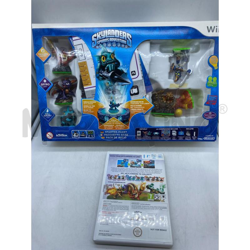 GIOCO WII SKYLANDERS SPYROS ADVENTURE CD+PIATTAFORMA CON PERSONAGGI | Mercatino dell'Usato Torino tenivelli 5