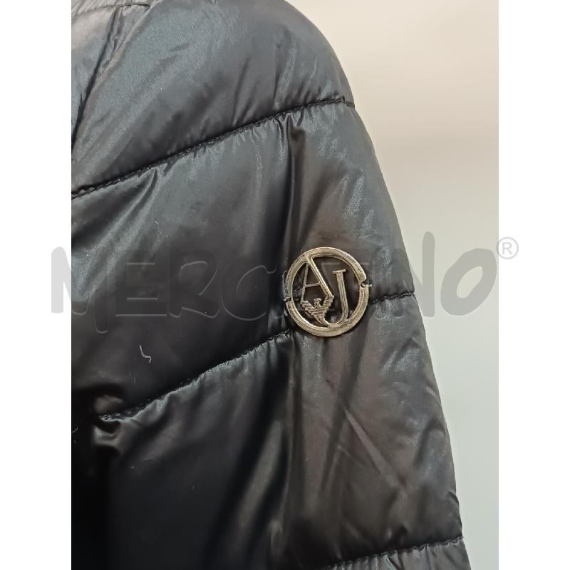 GIUBBINO DONNA ARMANI JEANS NERO ZIP CHROMATO  | Mercatino dell'Usato Torino tenivelli 2