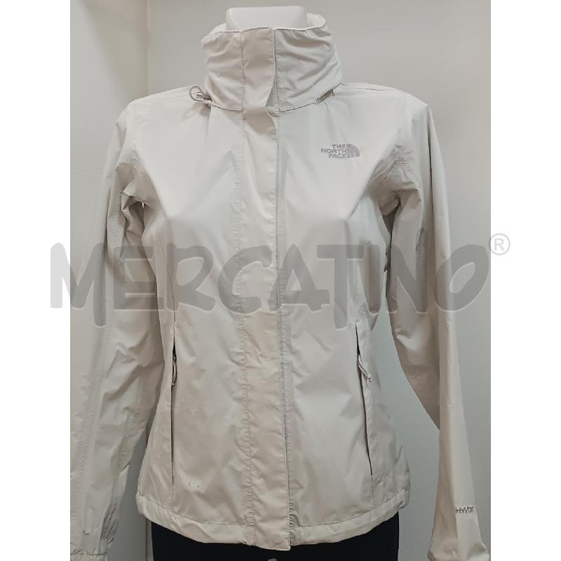 GIUBBINO DONNA IMPERMEABILE THE NORTH FACE BIANCO  | Mercatino dell'Usato Torino tenivelli 1