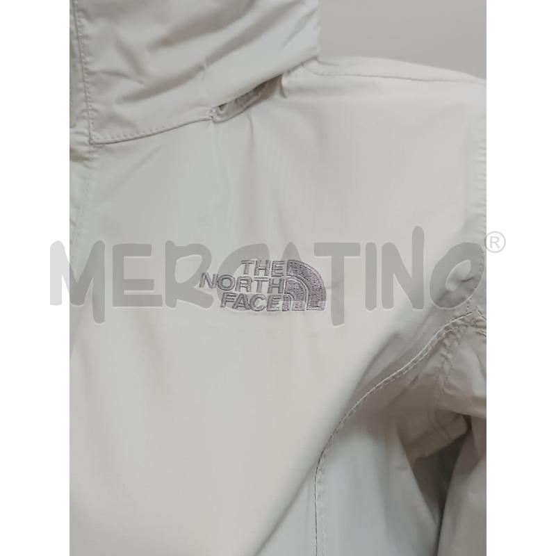 GIUBBINO DONNA IMPERMEABILE THE NORTH FACE BIANCO  | Mercatino dell'Usato Torino tenivelli 2