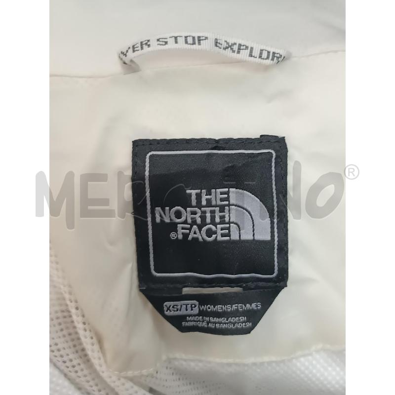 GIUBBINO DONNA IMPERMEABILE THE NORTH FACE BIANCO  | Mercatino dell'Usato Torino tenivelli 5