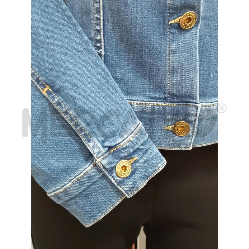 GIUBBINO DONNA KOCCA JEANS BLU INSERTO STRISCIA STRASS | Mercatino dell'Usato Torino tenivelli 3