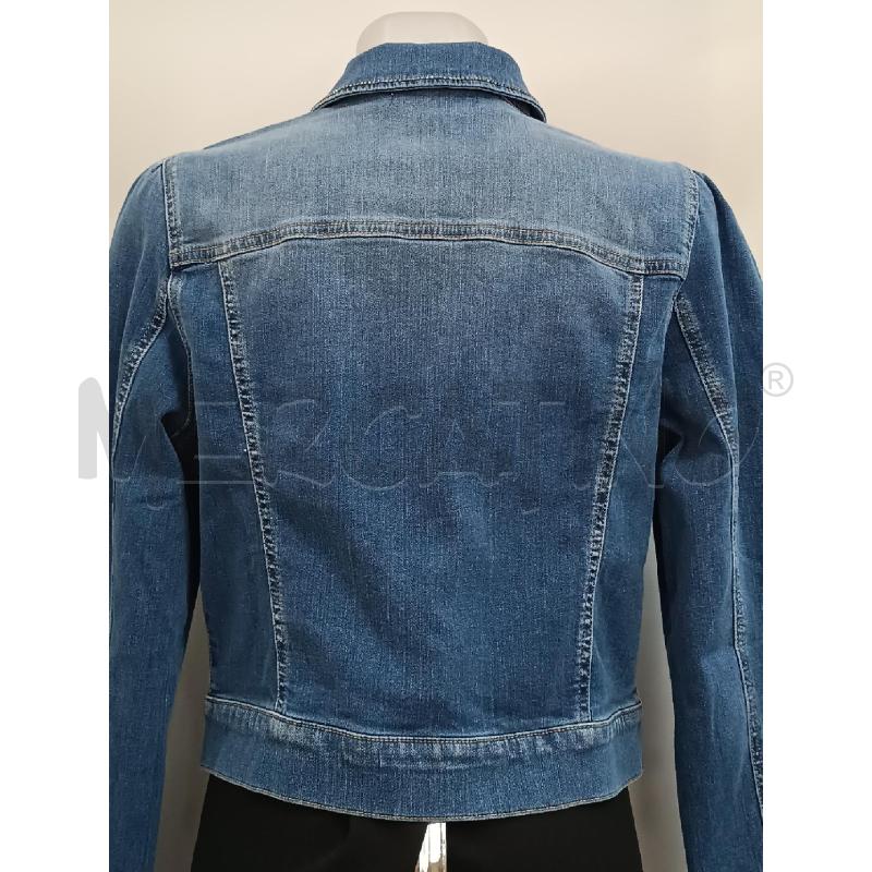 GIUBBINO DONNA KOCCA JEANS BLU INSERTO STRISCIA STRASS | Mercatino dell'Usato Torino tenivelli 4